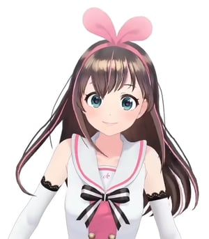 This is the Avatar Image for the Kizuna AI Vtuber AI Voice and Text to Speech Generator